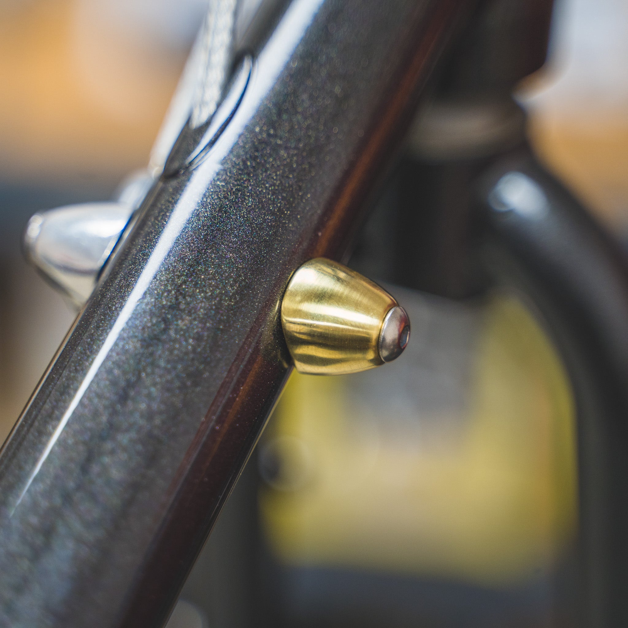 Brass Downtube Shifter Cover for Bikes
