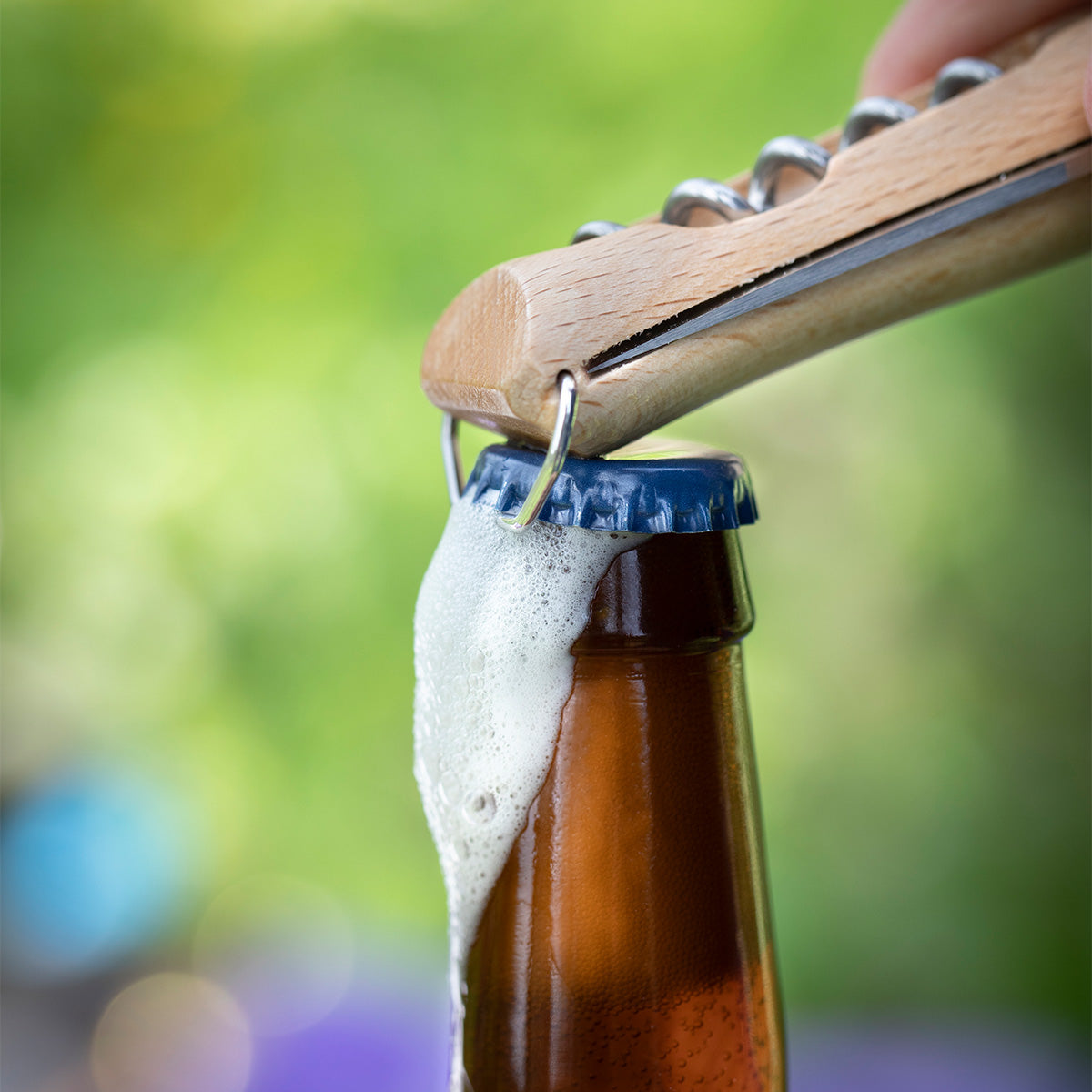 Opinel No.10 Stainless Steel Knife with Corkscrew