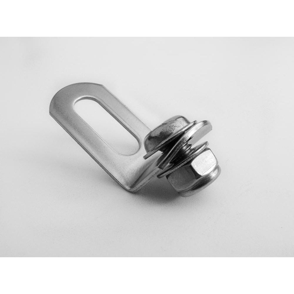 Sturdy Single Hole L-Bracket for Mounting