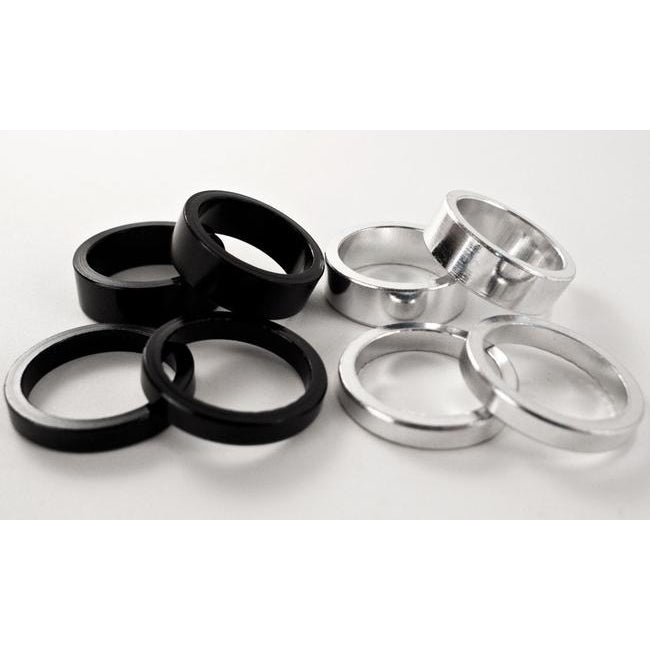 Lightweight Alloy Headset Spacers for Bikes