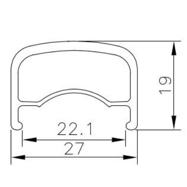 Voyager Bike Rim - 26"/650B/700C Wheels